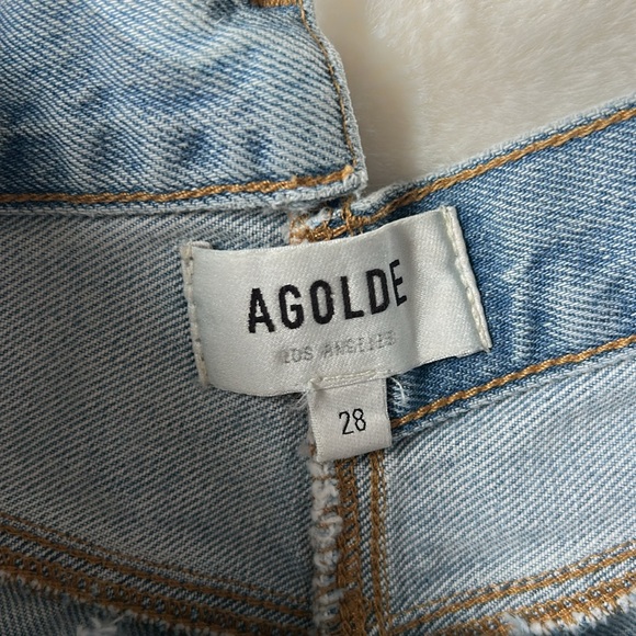 Agolde Criss Cross straight. - Picture 5 of 11